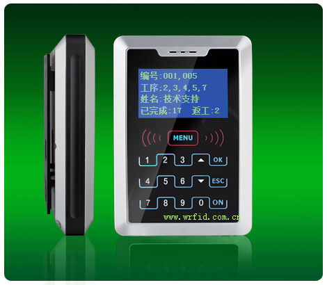 RFID無(wú)線數(shù)據(jù)采集器車(chē)間無(wú)線采集系統(tǒng)交互終端機(jī)