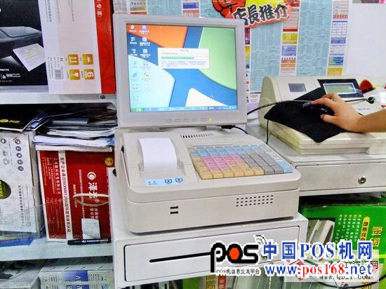 商超SC7000超市專用收款機 內(nèi)置XP系統(tǒng)可連接網(wǎng)絡(luò)！